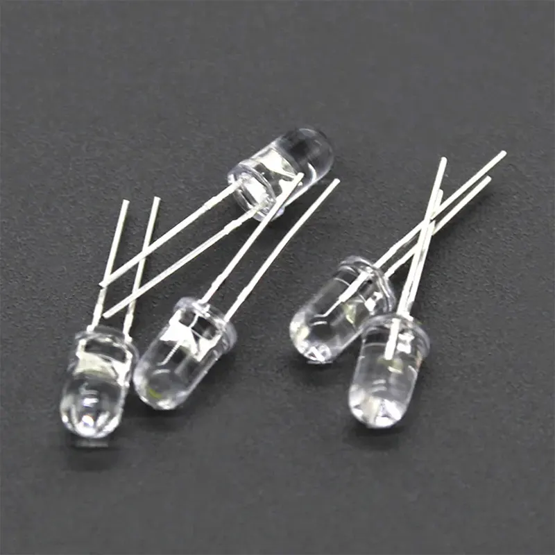 5mm White LED Lights (Pack of 5pcs) - Gallery 2