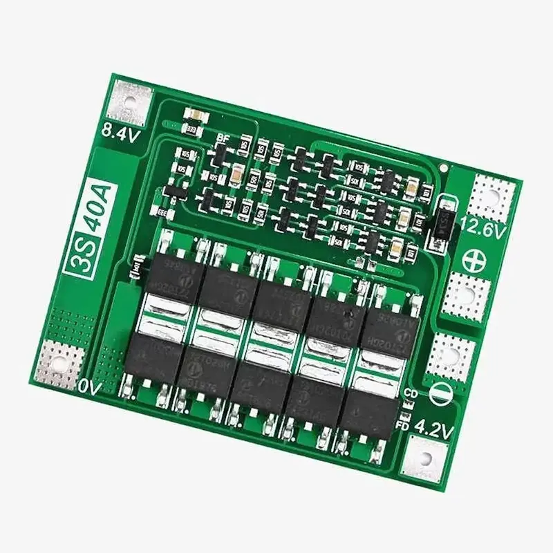 3S 40A Li-Ion Lithium Battery BMS Balance Charger Protection Board - Gallery 3