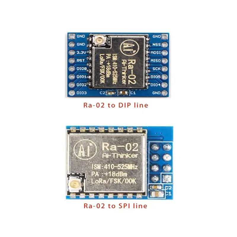 433MHZ SX1278 LoRa Module 433M 10KM Ra-02 Wireless Spread Spectrum Transmission Board For Smart Home - Gallery 3