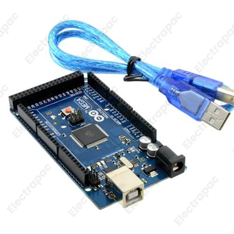 Arduino Mega 2560 R3 Microcontroller Board with USB Cable - Gallery 1