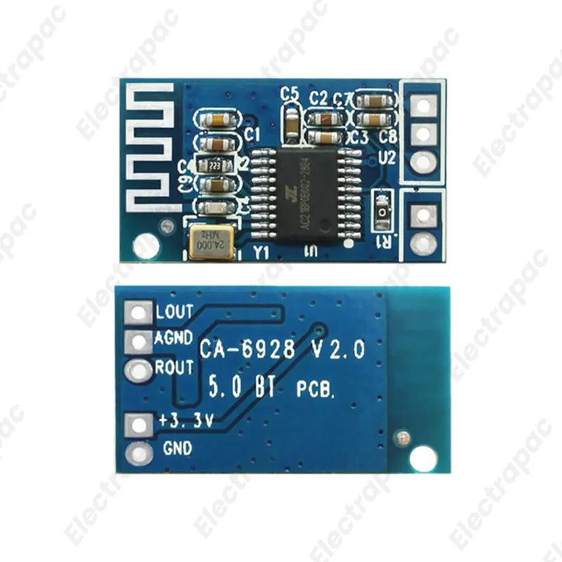 CA-6928 JL IC 5V mini digital Bluetooth BT amplifier audio music board - Gallery 1