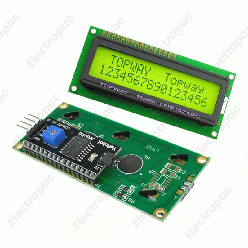 I2C LCD Driver Module for Arduino/ I2C Module for 16x2 LCD Display - Gallery 2