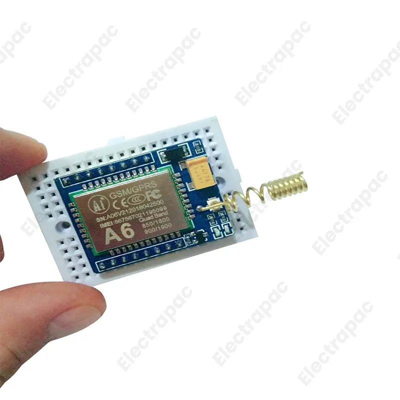 GA6-B mini GPRS GSM module A6 SMS voice development board 5V/ A6 Gprs/gsm Module Sms/voice Development Board - Gallery 1