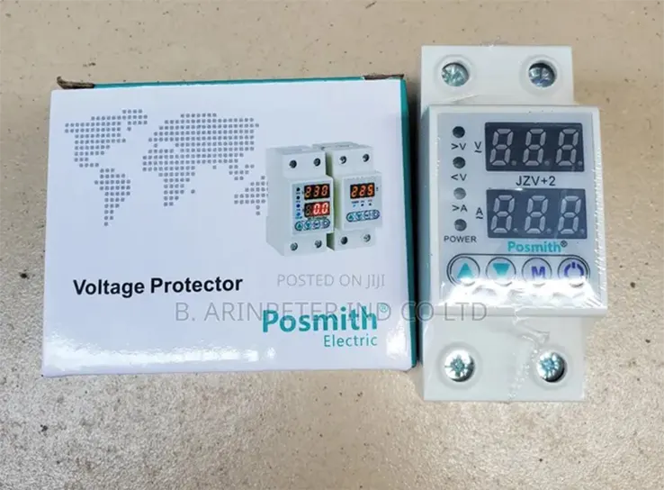 Posmith Digital Voltage Protector/ 63A 220V Adjustable Voltage protector switch over and under voltage and over current - Gallery 1