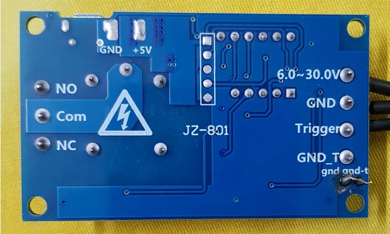 6‑30V Relay Board Cycle Timing Circuit Switch Timer Delay Trigger Module Micro USB 5V JZ‑801/ JZ 801 Timing Circuit - Gallery 3