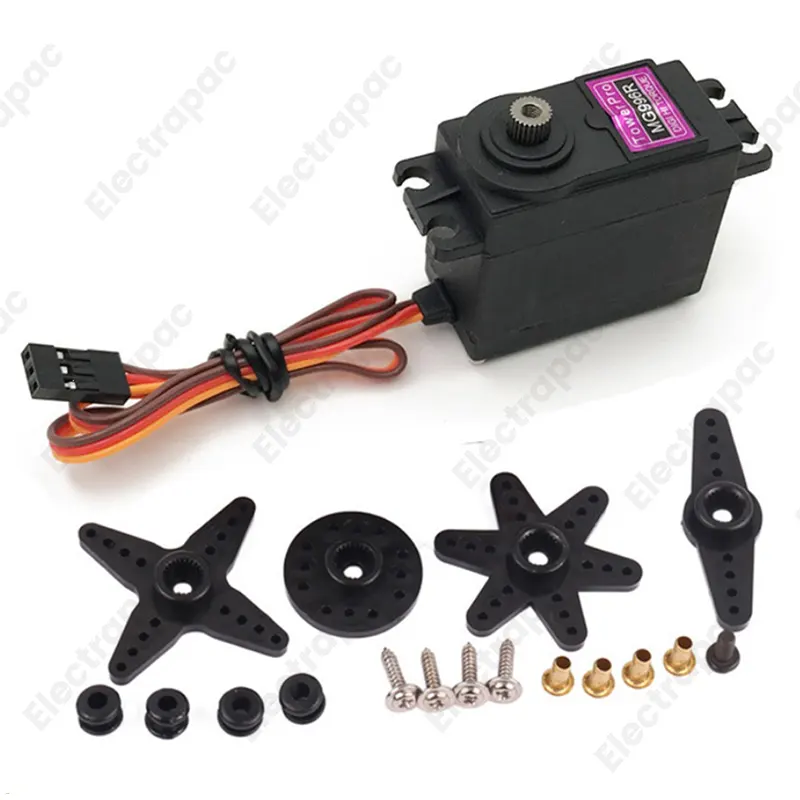 TowerPro MG996R Full metal (180 degree) Digital High Torque Servo Motor/ MG996R Senvo Motor - Gallery 1