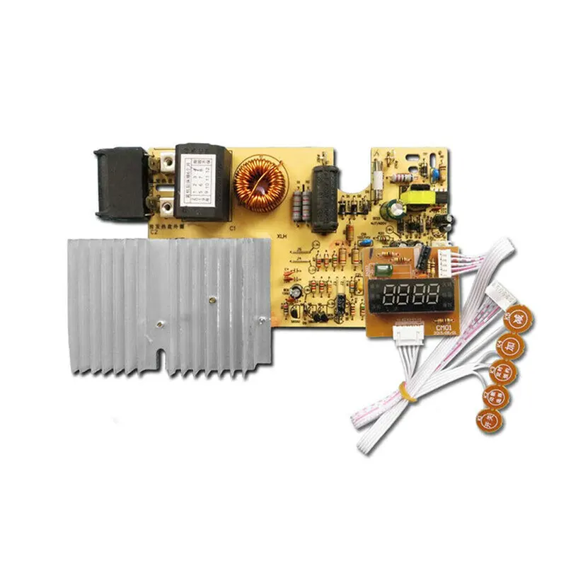 Induction Cooker Touch Control Circuit Board 2000W Adjust Temperature & Time Control Touch Induction Replacement Board - Gallery 1